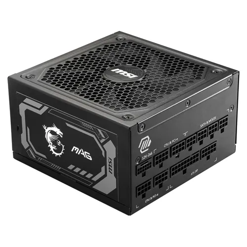 MSI MAG-A1000GL-PCIE5 | 1000-Watts 80+ Gold F-M ATX Power Supply Refurbished - MSI (Micro-Star International) refurbished available on Gotodirect