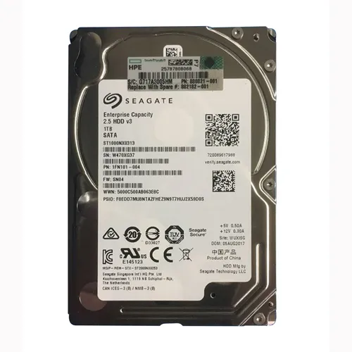 HP 882182-001 | 1TB 7200RPM SATA 6Gb/s 64MB Cache 2.5-Inch Hard Drive Refurbished - Hewlett-Packard (ou HP en abrégé) refurbished available on Gotodirect