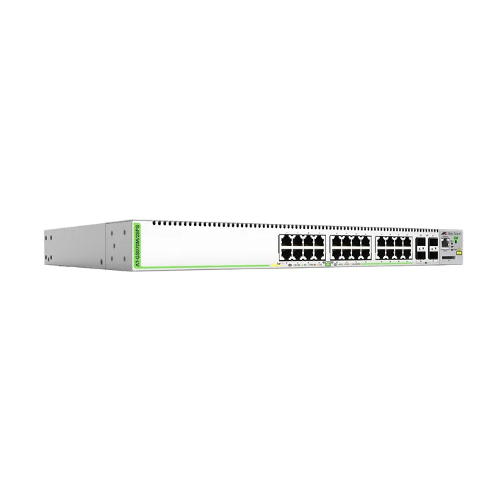 Allied Telesis AT-GS970M/28PS-30 | CentreCOM GS970M Series 24 x Ports 1000Base-T PoE + 4 x Ports SFP Rack-mountable Layer 3 Managed Gigabit Ethernet Network Switch Refurbished -  refurbished available on Gotodirect