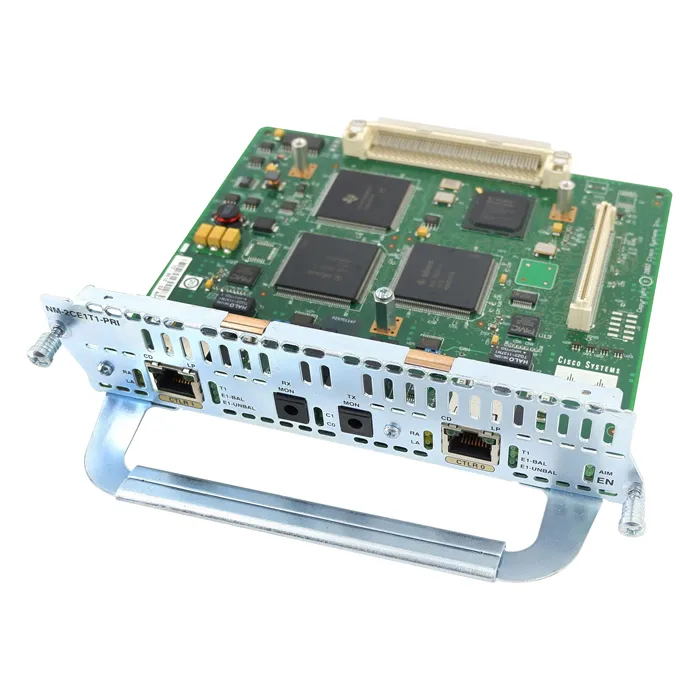 Cisco NM-2CE1T1-PRI | 2Port Channelized E1 T1 ISDN PRI Network Module Refurbished - Cisco Systems Inc. refurbished available on Gotodirect