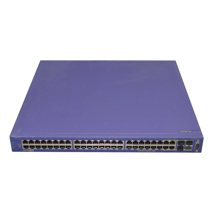 Extreme Networks 16148 | X450E Series 48 x RJ-45 PoE 10/100/1000Base-T + 4 x Shared SFP Ports Layer 2 Mananged Gigabit Ethernet Network Switch Refurbished -  refurbished available on Gotodirect
