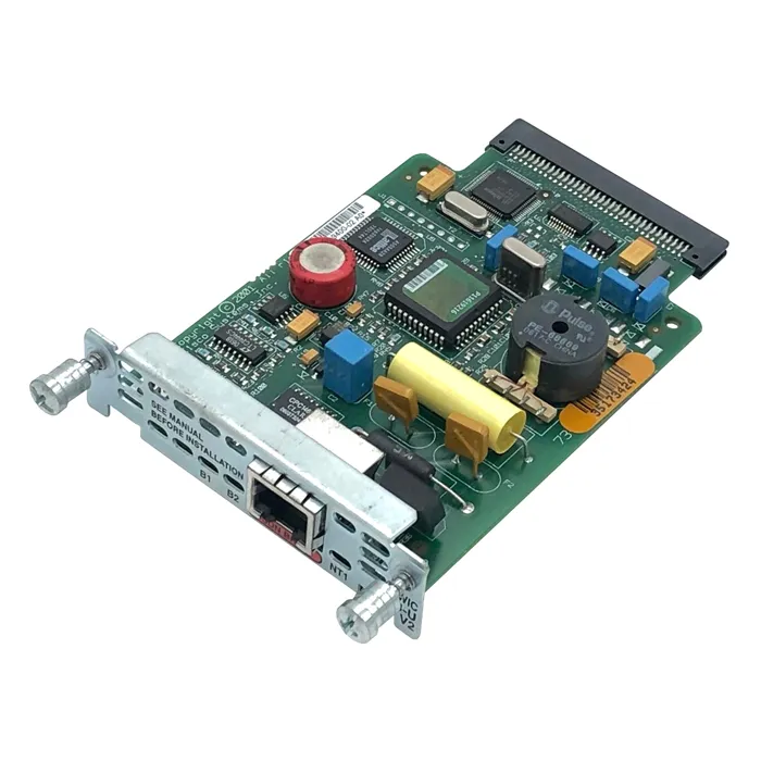 Buy Cisco WIC-1B-U-V2 | 1 x Port ISDN/BRI Version 2 WAN Interface Card Refurbished - $161.53 Cisco WIC-1B-U-V2 | 1 x Port ISDN/BRI Version 2 WAN Interface Card Refurbished - Cisco Systems Inc. refurbished available on Gotodirect