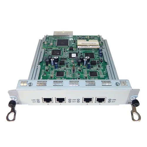 HP JD594-61101 | MSR 4 x Ports FXS Flexible Interface Card (FIC) Interface Module Refurbished - Hewlett-Packard (ou HP en abrégé) refurbished available on Gotodirect