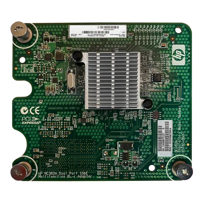 Buy HP 462748-001 | Dual-Ports 1Gb/s Gigabit Ethernet PCI Express 1.0 x4 Multifunction Mezzanine Server Network Adapter for c-Class BladeSystem Refurbished - $89.20 HP 462748-001 | Dual-Ports 1Gb/s Gigabit Ethernet PCI Express 1.0 x4 Multifunction Mezzanine Server Network Adapter for c-Class BladeSystem Refurbished - Hewlett-Packard (ou HP en abrégé) refurbished available on Gotodirect