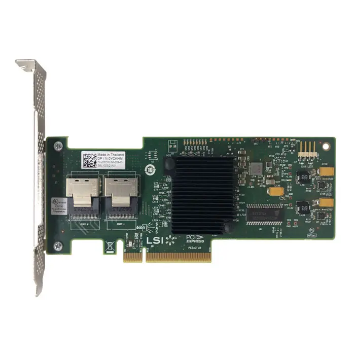 Dell YCKHM | LSI9210-8i 2-Ports SAS/SATA 6Gb/s PCI Express 2 x8 Low Profile Host Bus Adapter Refurbished - Dell refurbished available on Gotodirect