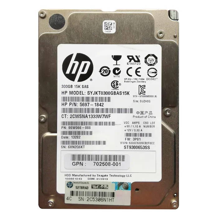 Seagate 9SW066-088 | Savvio 15K.3 Series 300GB 15000RPM SAS 6Gb/s 64MB Cache (CE) 2.5-Inch Hard Drive Refurbished - Seagate refurbished available on Gotodirect