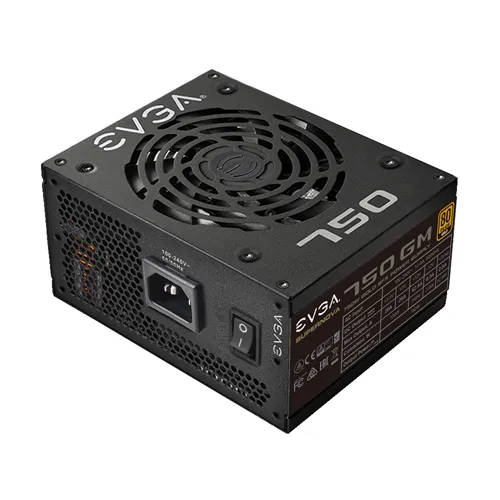 EVGA 123-GM-0750-X1 | SuperNOVA GM 750-Watts 120-240V AC 80-Plus Gold Internal Power Supply Refurbished - EVGA refurbished available on Gotodirect