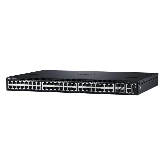 Dell 0219MJ | PowerSwitch S-Series S3048-ON 48 x RJ-45 Ports 10/100/1000Base-T + 4 x SFP+ Ports Layer 3 Managed 1U Rack-mountable Gigabit Ethernet Network Switch Refurbished - Dell refurbished available on Gotodirect