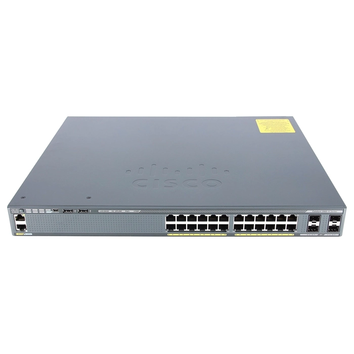 Cisco WS-C2960X-24PS-L | Catalyst 2960X Series 2960X-24PS 24 x RJ-45 Ports PoE 10/100/1000Base-T + 4 x SFP Ports Layer 3 Managed 1U Rack-Mountable Gigabit Ethernet Network Switch Refurbished - Cisco Systems Inc. refurbished available on Gotodirect