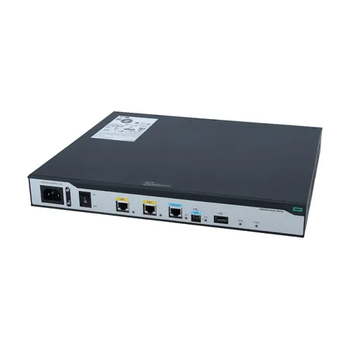 HP JG411A#ABA | FlexNetwork MSR2000 Series MSR2003 2 x RJ-45 WAN Ports 10/100/1000Base-T Rack-mountable Desktop Modular Gigabit Ethernet AC Router Refurbished - Hewlett-Packard (ou HP en abrégé) refurbished available on Gotodirect