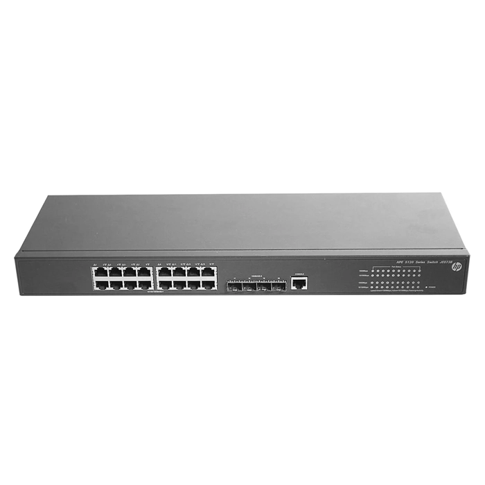 HP JE073B#ABA | FlexNetwork 5120 SI Series 5120-16G SI 16 x 10/100/1000Base-T RJ-45 and 4 x SFP (mini-GBIC) Ports Layer 3 Managed Gigabit Ethernet Network Switch Refurbished - Hewlett-Packard (ou HP en abrégé) refurbished available on Gotodirect