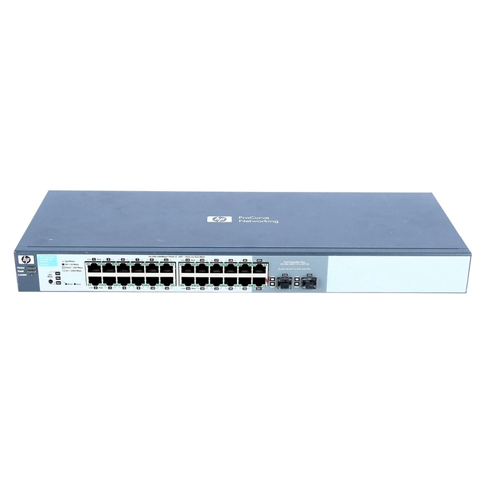 HP J9450-80099 | OfficeConnect 1810 Series V1810-24G 22 x 10/100/1000Base-T RJ-45 and 2 x Combo SFP (mini-GBIC) Ports Layer 2 Managed Gigabit Ethernet Network Switch Refurbished - Hewlett-Packard (ou HP en abrégé) refurbished available on Gotodirect