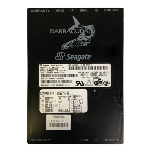 Compaq 199677-001 | 2.1GB 7200RPM Fast SCSI 50-Pin Hard Drive Refurbished -  refurbished available on Gotodirect