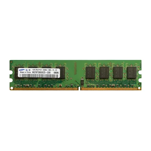 Samsung M378T2953EZ3-CE6 | 1GB DDR2-667MHz PC2-5300 Non-ECC Unbuffered UDIMM CL5 2Rx8 1.8V 240-Pin Memory Module Refurbished - Samsung refurbished available on Gotodirect