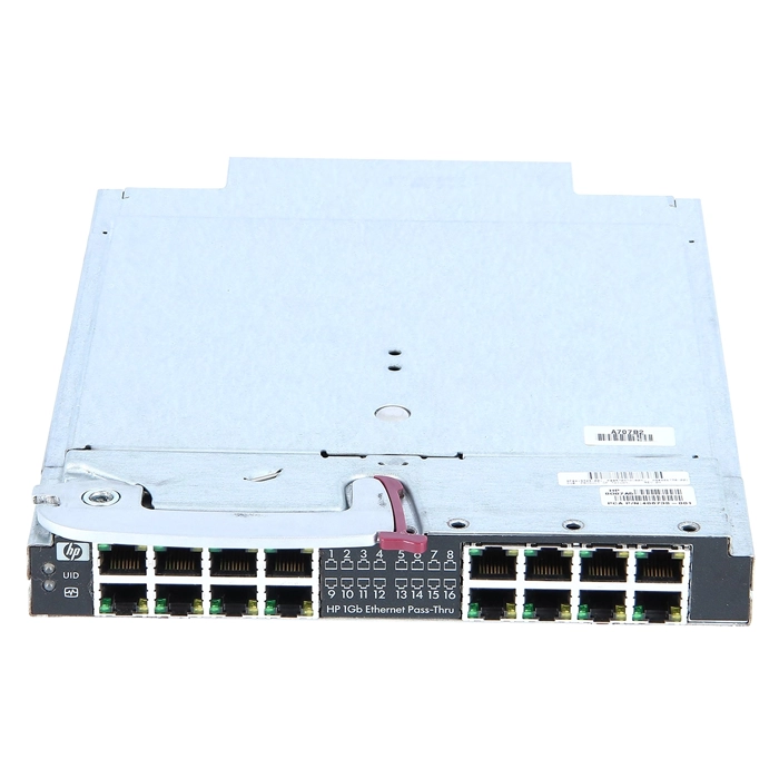 HP 708918-001 | 16 x Port 1GbE Pass-Thru Module for Blade Server System Refurbished - Hewlett-Packard (ou HP en abrégé) refurbished available on Gotodirect