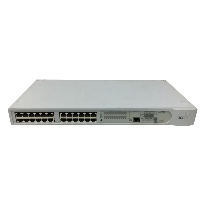 3Com 3C16467 | SuperStack 3 Baseline Unmanaged Ethernet Switch 24 x 10/100Base-TX LAN 1 x 1000Base-T LAN Refurbished -  refurbished available on Gotodirect