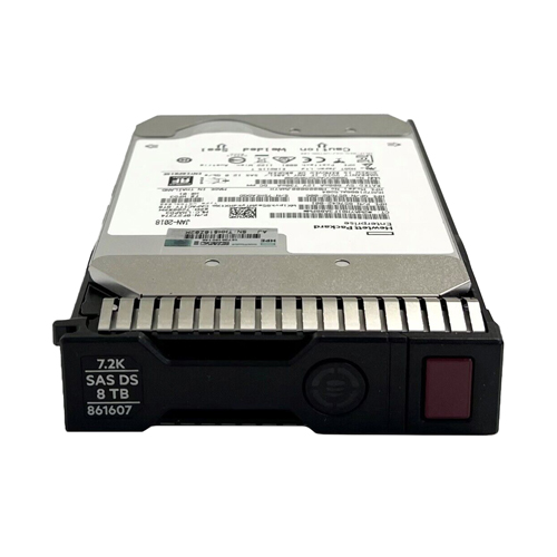 HP 861607-001 | 8TB 7200RPM SAS 12Gb/s Hot-Pluggable 512e 3.5-Inch Midline Hard Drive for G9 ProLiant Servers Refurbished - Hewlett-Packard (ou HP en abrégé) refurbished available on Gotodirect