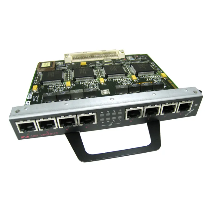 Cisco PA-8E | 7200 Series 8Port 10BaseT Ethernet Module Non VXR Refurbished - Cisco Systems Inc. refurbished available on Gotodirect