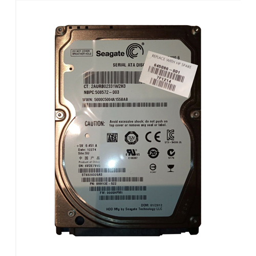 HP 645086-001 | 320GB 5400RPM SATA 3Gb/s 8MB Cache 2.5-inch Hard Drive Refurbished - Hewlett-Packard (ou HP en abrégé) refurbished available on Gotodirect