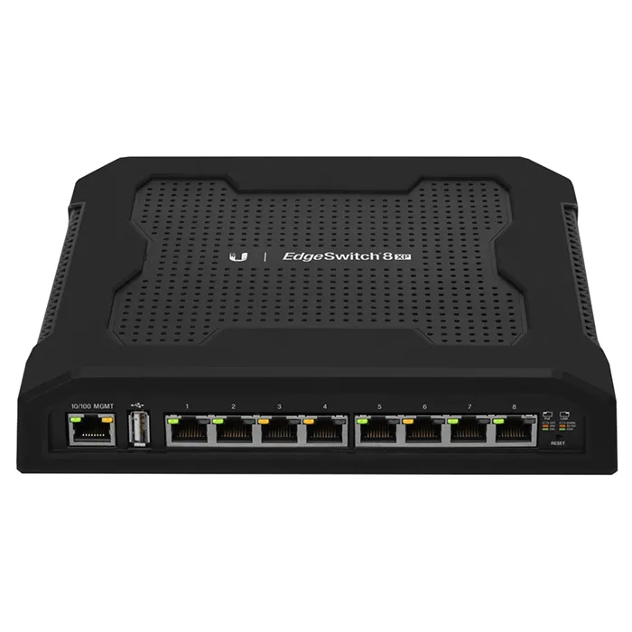 Ubiquiti ES-8XP | EdgeSwitch XP 8x PoE 10/100/1000Base-T 1x Management Port Managed Switch Refurbished - Ubiquiti refurbished available on Gotodirect