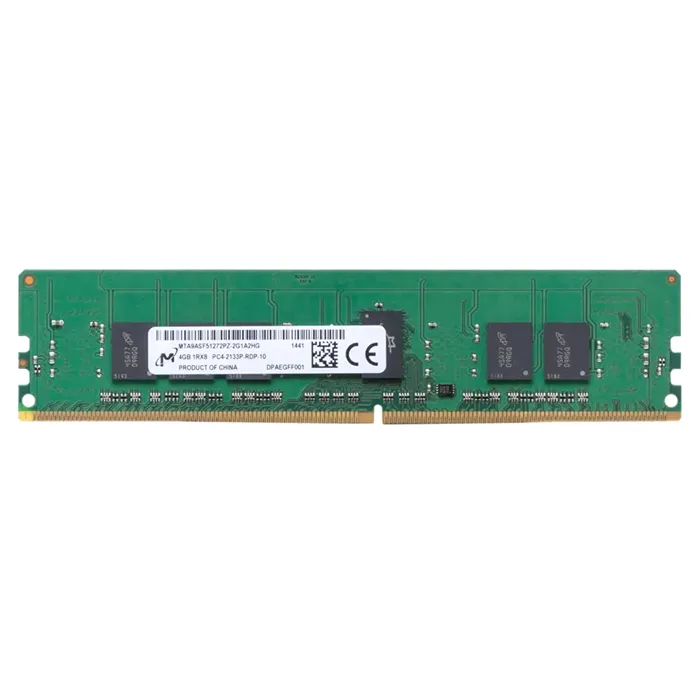Micron MTA9ASF51272PZ-2G1A2HG | 4GB DDR4-2133MHz PC4-17000 ECC Registered RDIMM CL15 1Rx8 1.2V 288-Pin Memory Module Refurbished -  refurbished available on Gotodirect