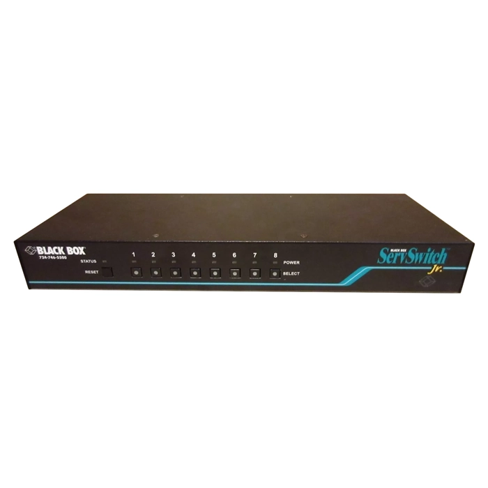 Black Box SW629A-R2 | ServSwitch Jr 8Port KVM Switch Refurbished -  refurbished available on Gotodirect