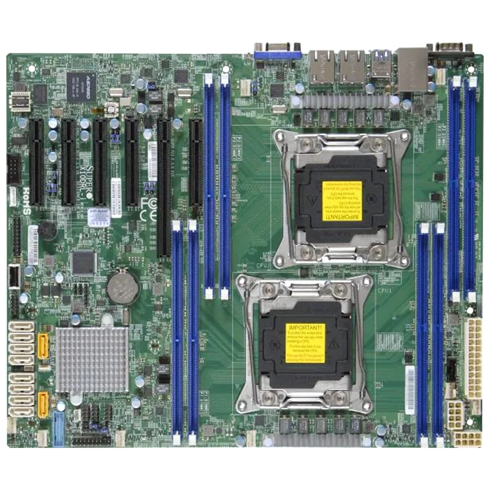 Supermicro MBD-X10DRL-IT-O | Socket LGA2011 Intel C612 Chipset ATX System Board (Motherboard) Supports 2x Xeon E5-2600 v3/E5-2600 v4 Series DDR4 8x DIMM Refurbished -  refurbished available on Gotodirect