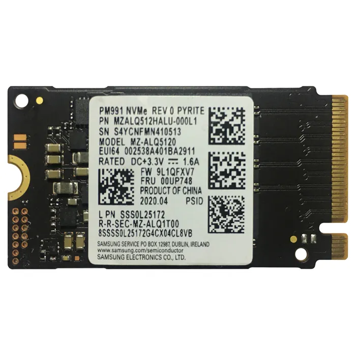Lenovo 00UP748 | 512GB PCI Express 3.0 x4 M.2 2242 Internal Solid State Drive Refurbished - Lenovo refurbished available on Gotodirect
