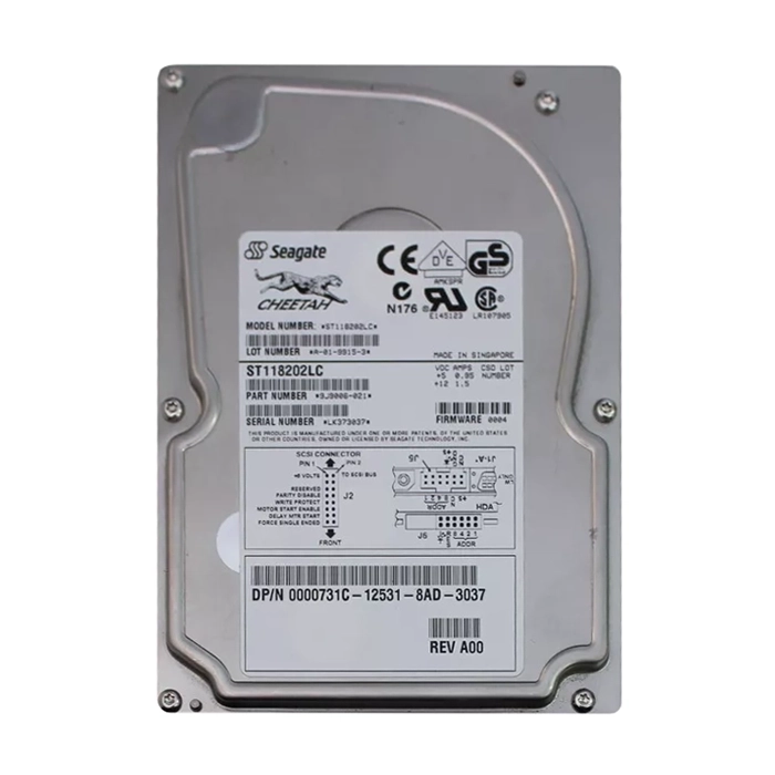 Dell 0000731C | 18GB 10000RPM Ultra2 Wide SCSI 3.5-Inch 1MB Cache Hard Drive Refurbished - Dell refurbished available on Gotodirect