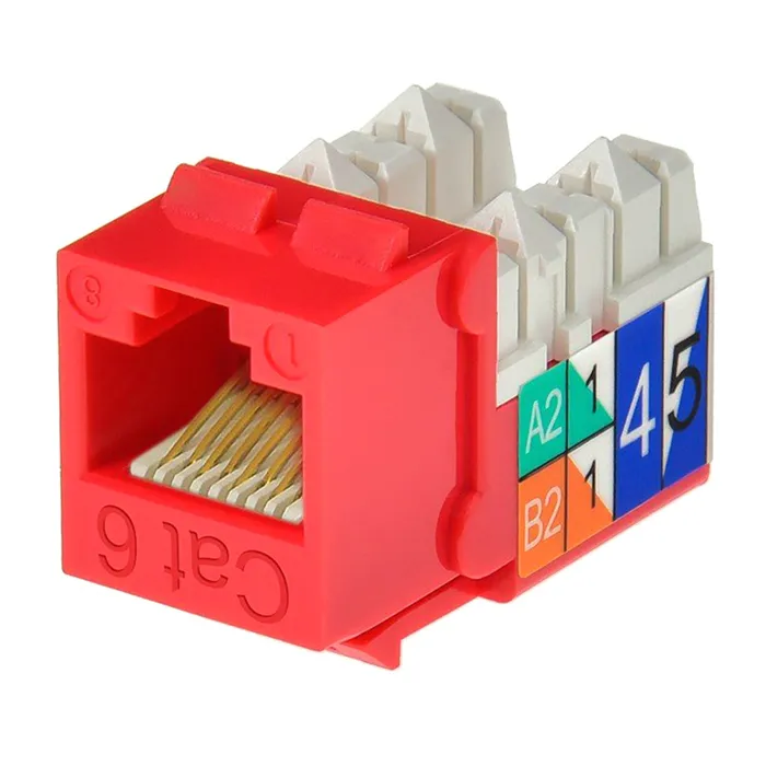 Buy Monoprice 5383 | Cat6 Punch Down Keystone Jack for 22-24AWG Solid Wire Red Refurbished - $52.27 Monoprice 5383 | Cat6 Punch Down Keystone Jack for 22-24AWG Solid Wire Red Refurbished - refurbished available on Gotodirect
