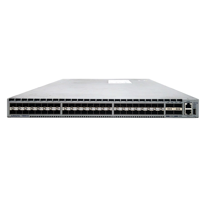 Arista DCS-7280SE-64-F | 7280E 48x SFP+ and 4x 40GbE QSFP+ Switch Front-to-rear Airflow and 2x AC Power Supplies and 2x C13-C14 Cords Refurbished - Arista Networks (as it's a well-known brand in the refurbished available on Gotodirect