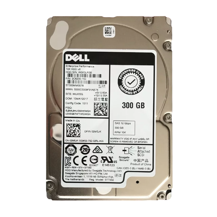 Seagate ST300MM0078 | 300GB 10000RPM SAS 12Gb/s 2.5-inch Hard Drive Refurbished - Seagate refurbished available on Gotodirect