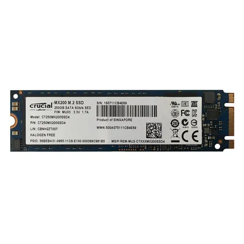 Crucial CT250MX200SSD4 | MX200 250GB Multi-Level Cell SATA 6Gb/s M.2 2280 Solid State Drive Refurbished - Crucial refurbished available on Gotodirect