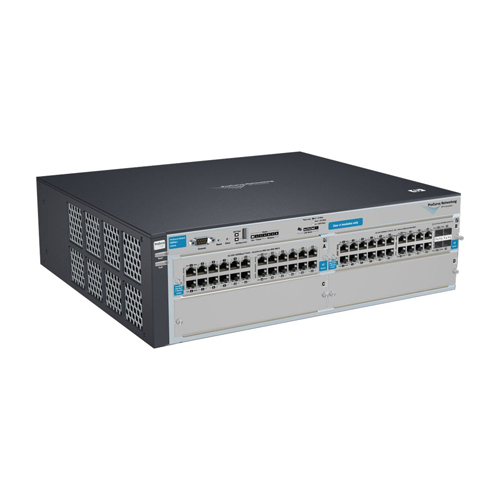 HP J9064A#ABA | ProCurve 4200vl Series 4204vl-48GS 44 x RJ-45 Ports 1000Base-T + 4 x Ports SFP mini-GBIC + 2 x Open Module Slots Layer 3 Managed Rack-mountable Gigabit Ethernet Network Switch Refurbished - Hewlett-Packard (ou HP en abrégé) refurbished available on Gotodirect