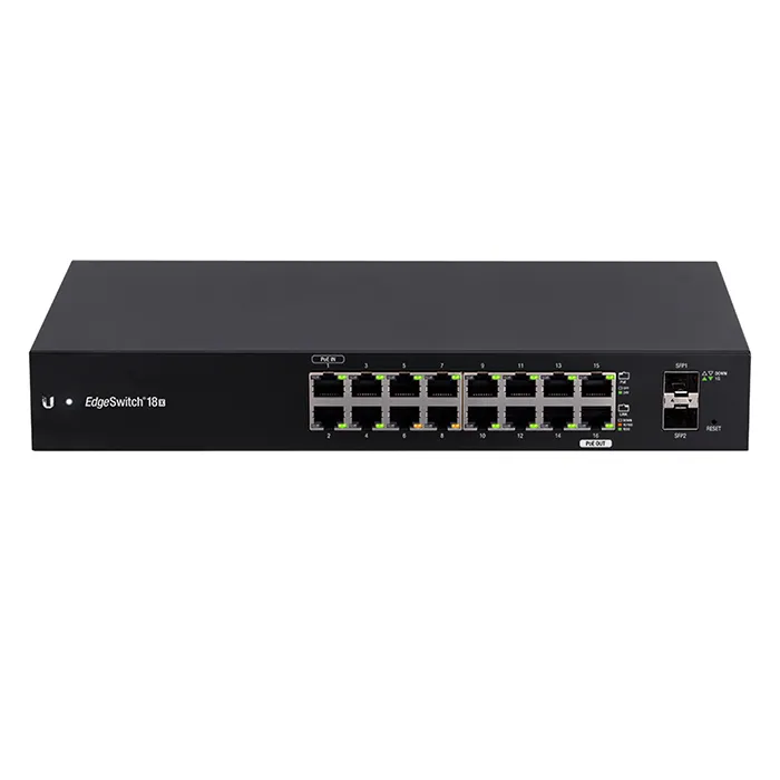 Ubiquiti ES-18X | EdgeSwitch 18X 16x Gigabit RJ45 & 2x SFP Ports 1U Rack-mountable Ethernet Switch Refurbished - Ubiquiti refurbished available on Gotodirect