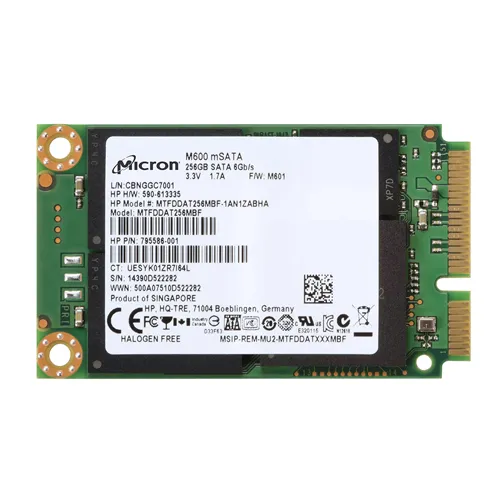 Micron MTFDDAT256MBF | RealSSD M600 256GB Multi-Level Cell SATA 6Gb/s NAND Flash (SED) mSATA Solid State Drive Refurbished -  refurbished available on Gotodirect
