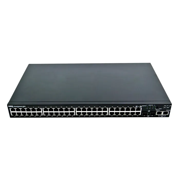 Dell F8786 | PowerConnect 3500 Series 3548 48 x RJ-45 Ports PoE 10/100Base-TX + 2 x Gigabit Ports + 2 x SFP Shared Ports Layer 2 Managed 1U Rack-Mountable Stackable Fast Ethernet Network Switch Refurbished - Dell refurbished available on Gotodirect