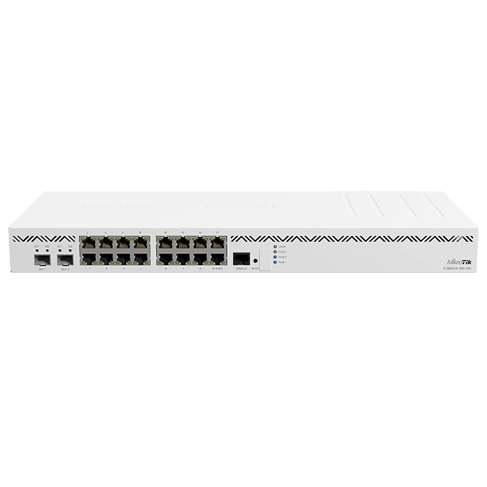 Buy Mikrotik CCR2004-16G-2S+ | 16x Gigabit Ethernet with 2x 10GbE SFP+ Ports Cloud Core Ethernet Router Refurbished - $740.77 Mikrotik CCR2004-16G-2S+ | 16x Gigabit Ethernet with 2x 10GbE SFP+ Ports Cloud Core Ethernet Router Refurbished - MikroTik refurbished available on Gotodirect