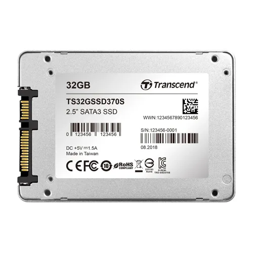 Buy Transcend TS32GSSD370S | 32GB Multi-Level-Cell SATA 6Gb/s 2.5-Inch Solid State Drive Refurbished - $453.55 Transcend TS32GSSD370S | 32GB Multi-Level-Cell SATA 6Gb/s 2.5-Inch Solid State Drive Refurbished - refurbished available on Gotodirect
