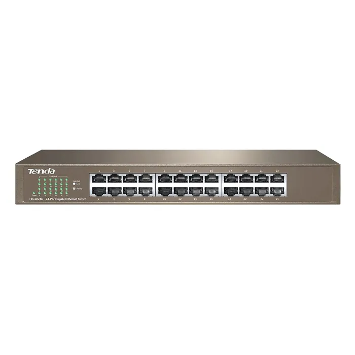 Tenda TEG1024D | 24-Port Gigabit Ethernet Switch Refurbished - Tenda refurbished available on Gotodirect