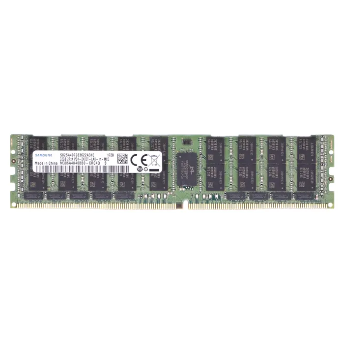 Samsung M386A4K40BB0-CRC4Q | 32GB DDR4-2400MHz PC4-19200 ECC Registered LRDIMM CL17 2Rx4 1.2V 288-Pin Memory Module Refurbished - Samsung refurbished available on Gotodirect