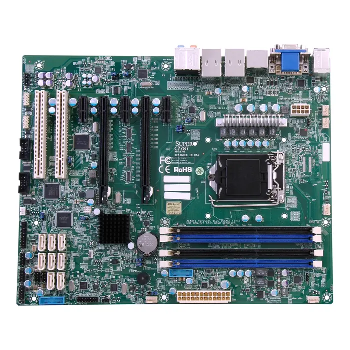 Supermicro C7Z87O | C7Z87 Socket LGA 1150 Intel Z87 Chipset 4th Generation Core i7 / i5 Processors Support DDR3 4x DIMM 6x SATA3 6.0Gb/s ATX Motherb Refurbished -  refurbished available on Gotodirect