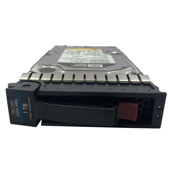 HP 454273-001 | 1TB 7200RPM SATA 3Gb/s Hot-Swappable 3.5-inch Midline Hard Drive for ProLiant Servers Refurbished - Hewlett-Packard (ou HP en abrégé) refurbished available on Gotodirect
