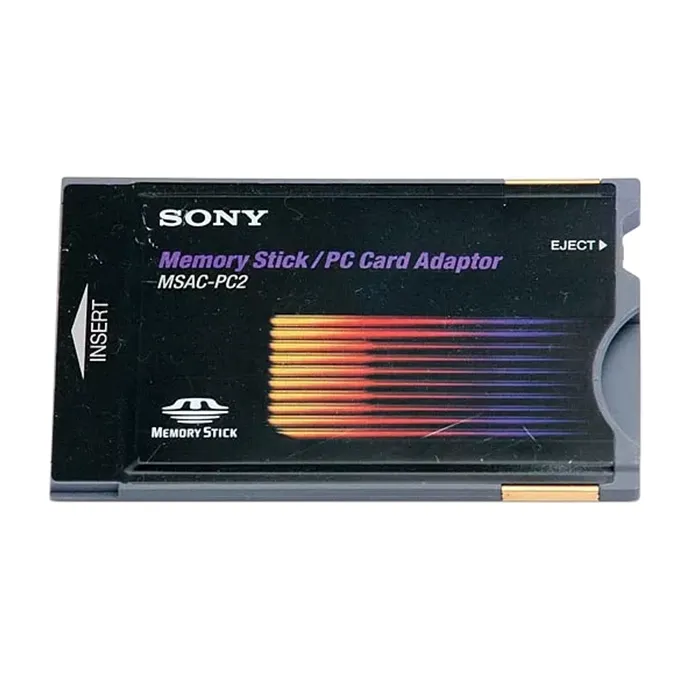 Sony MSAC-PC2 | PC Card Adaptor (Memory Stick) PC Card Adapter Memory Stick Refurbished - Sony refurbished available on Gotodirect