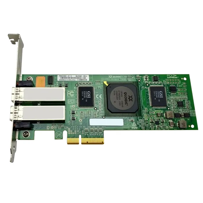 QLogic QLE2462-DEL | Dual -Ports LC 4Gb/s Fiber Channel PCI Express Host Bus Network Adapter Refurbished -  refurbished available on Gotodirect