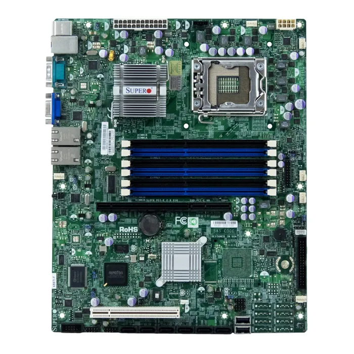 Supermicro MBD-X8STI-B | Socket LGA1366 Intel X58 Chipset ATX System Board (Motherboard) Supports Core i7/i7 Extreme/Xeon 5500,3500 Series DDR3 6x DIMM Refurbished -  refurbished available on Gotodirect