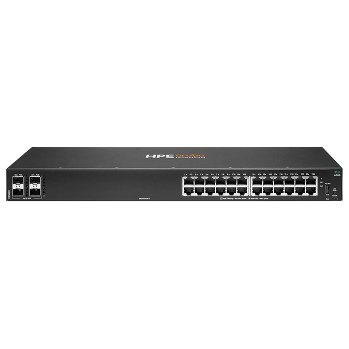 HP R8N88B#ABA | Aruba Networking CX 6000 24-Ports Gigabit Ethernet 4p SFP 1G Switch Refurbished - Hewlett-Packard (ou HP en abrégé) refurbished available on Gotodirect