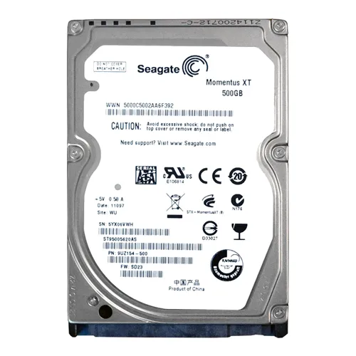 Buy Seagate ST95005620AS | Momentus XT 500GB 7200RPM SATA 3Gb/s 32MB Cache (CE) 2.5-Inch Hard Drive Refurbished - $150.63 Seagate ST95005620AS | Momentus XT 500GB 7200RPM SATA 3Gb/s 32MB Cache (CE) 2.5-Inch Hard Drive Refurbished - Seagate refurbished available on Gotodirect
