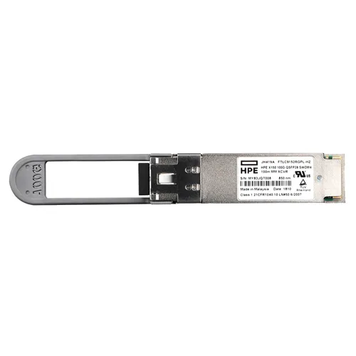 HP JH419A | X150 100Gb/s 100GBase-SWDM4 Multi-Mode Fibre 850nm 100m LC Connector QSFP28 Transceiver Module Refurbished - Hewlett-Packard (ou HP en abrégé) refurbished available on Gotodirect