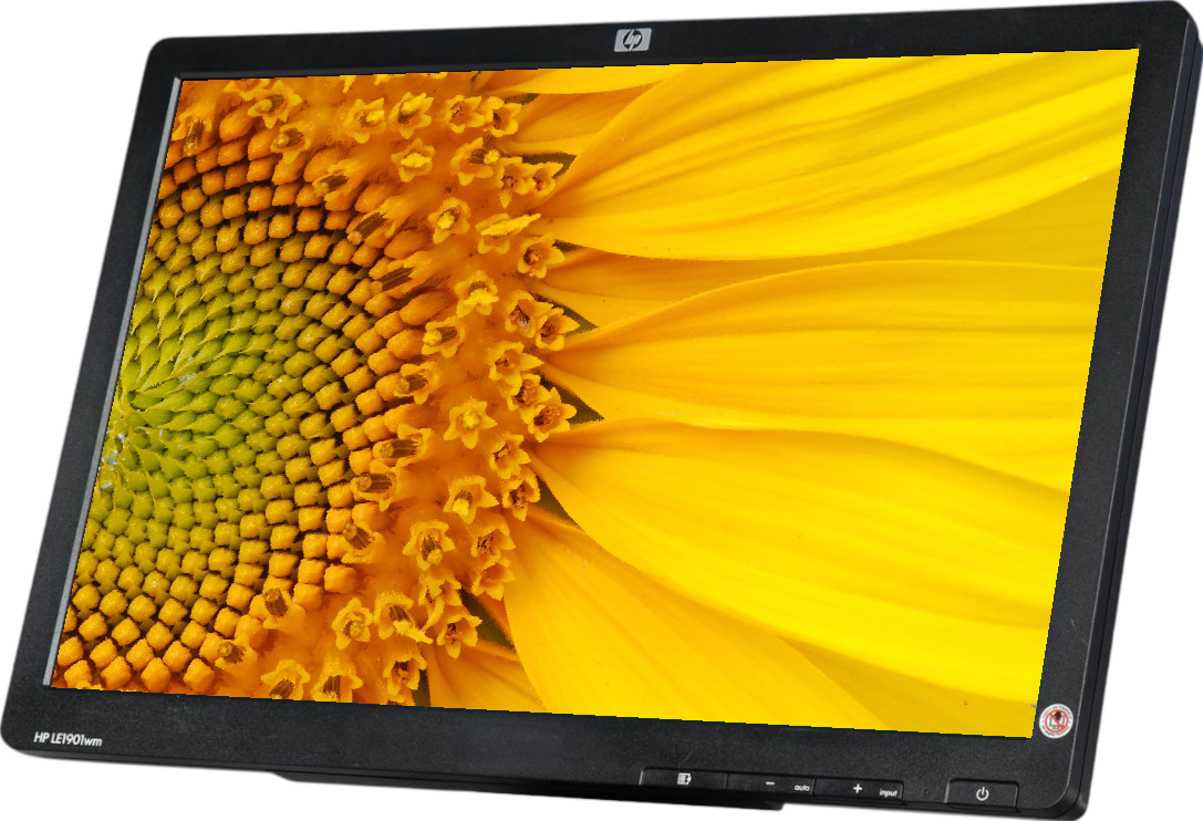 HP LE1901wm 19"" Widescreen LCD Monitor - No Stand - Grade C Refurbished - Hewlett-Packard (ou HP en abrégé) refurbished available on PCLiquidations